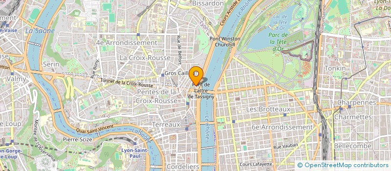 localisation de l'entreprise SCI JUGUI à LYON