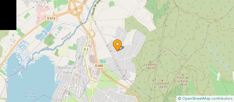 localisation de l'entreprise SCI JUGUIJO  BALARUC-LE-VIEUX