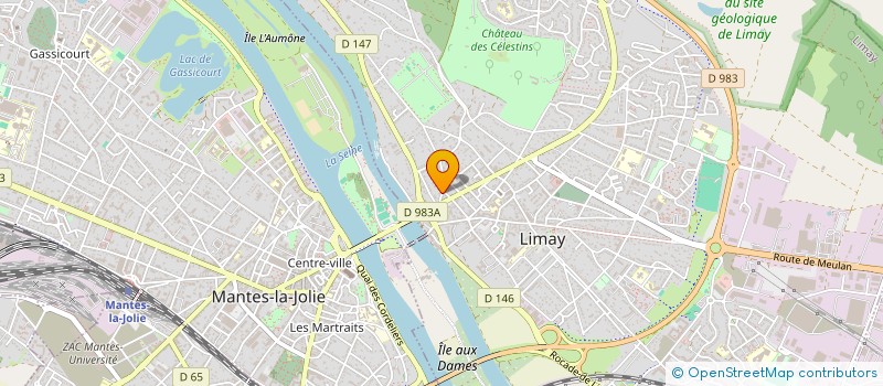 localisation de l'entreprise SCI JUIGNET & CO.  LIMAY