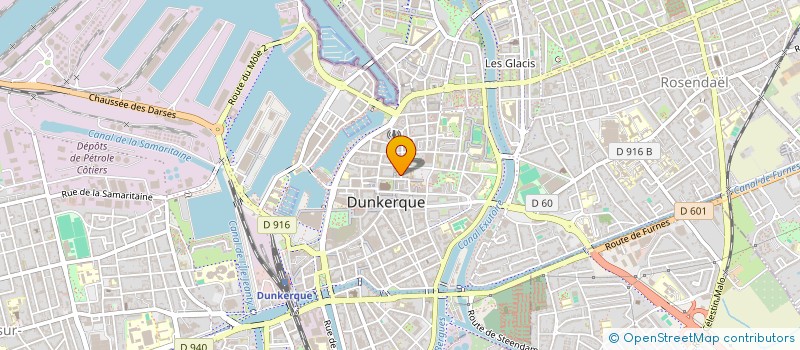 localisation de l'entreprise SCI JUILIEN à DUNKERQUE