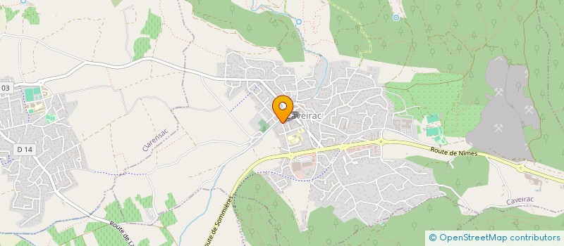 localisation de l'entreprise SCI JUIN  CAVEIRAC