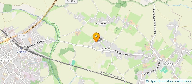 localisation de l'entreprise SCI JUJAPOL  LANDAS