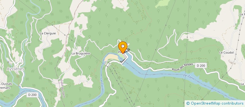 localisation de l'entreprise SCI JUJU INVEST  SAINT-ROME-DE-TARN