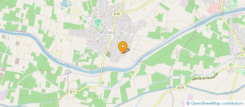 localisation de l'entreprise SCI JUJUEME  CLAIRA