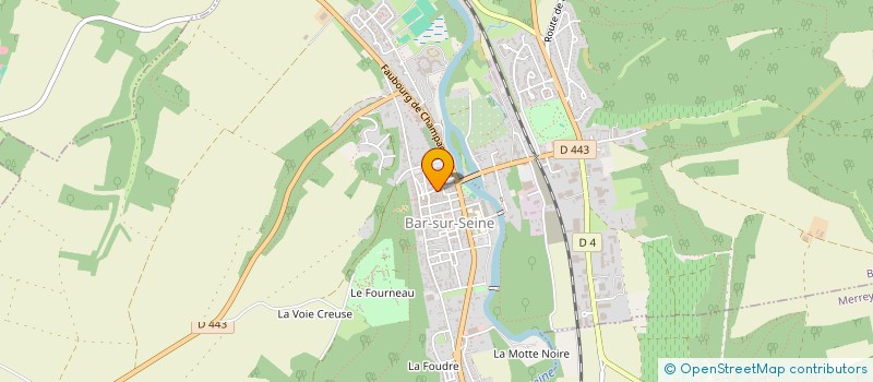 localisation de l'entreprise SCI JUJUTOPHER à BAR-SUR-SEINE