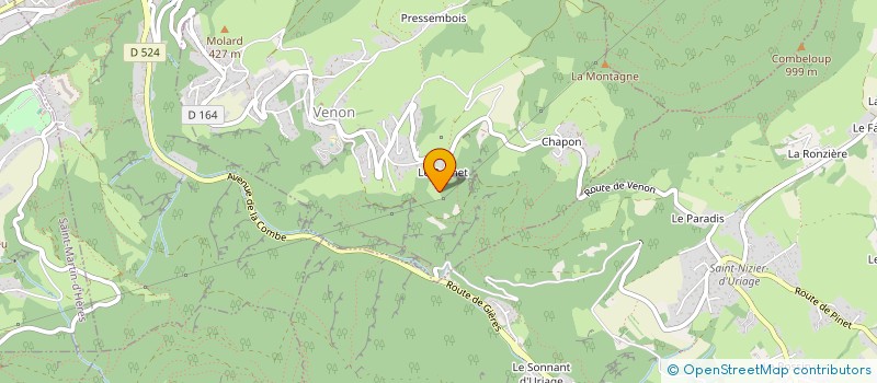 localisation de l'entreprise SCI JUKO  VENON