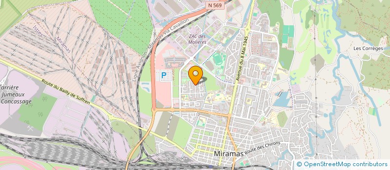 localisation de l'entreprise SCI JUL à MIRAMAS