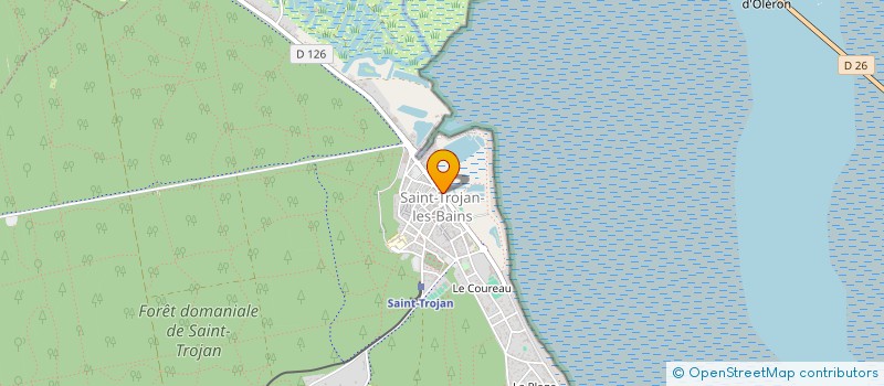 localisation de l'entreprise SCI JUL'IO  SAINT-TROJAN-LES-BAINS