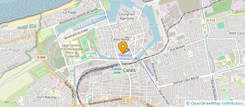 localisation de l'entreprise SCI JULADRI  CALAIS