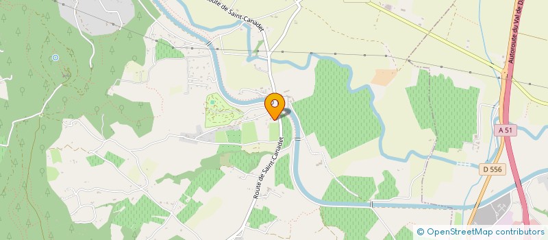 localisation de l'entreprise SCI JULADY  LE PUY-SAINTE-REPARADE