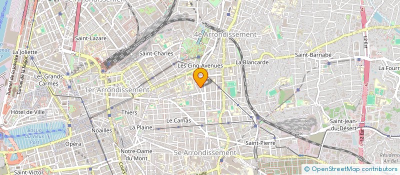 localisation de l'entreprise SCI JULALI à MARSEILLE