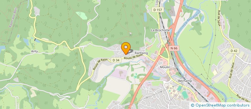 localisation de l'entreprise SCI JULANE  SAINT-NABORD