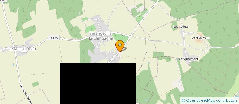 localisation de l'entreprise SCI JULASI  BERENGEVILLE-LA-CAMPAGNE