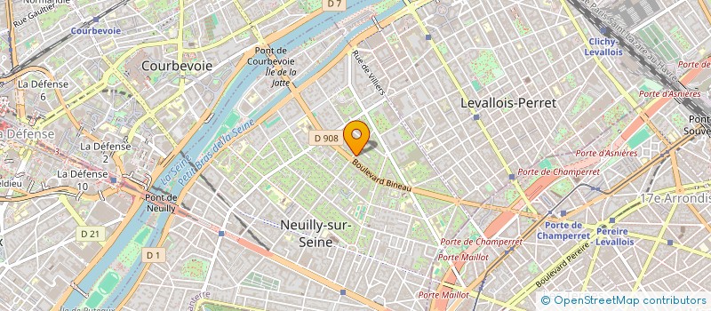 localisation de l'entreprise SCI JULAU à NEUILLY-SUR-SEINE