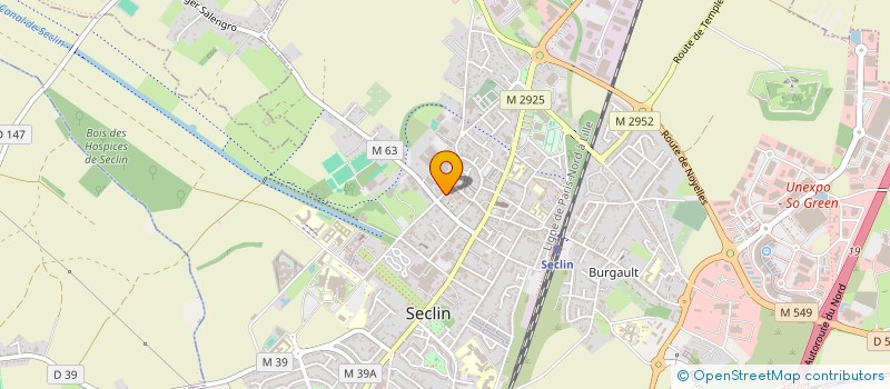 localisation de l'entreprise SCI JULAUD  SECLIN