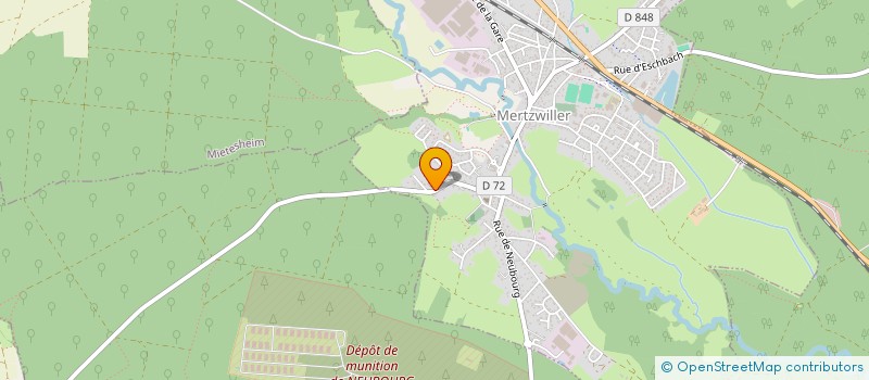 localisation de l'entreprise SCI JULAUR- 2  MERTZWILLER