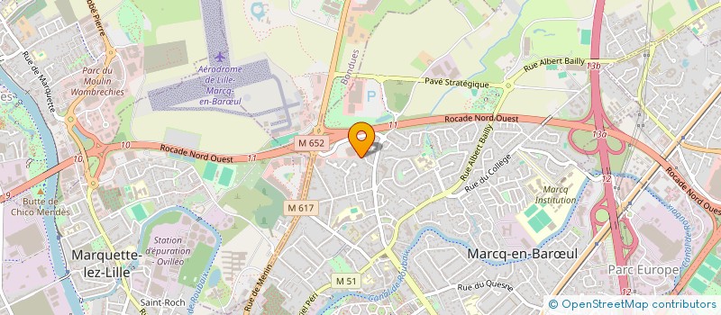 localisation de l'entreprise SCI JULAX à MARCQ-EN-BARŒUL