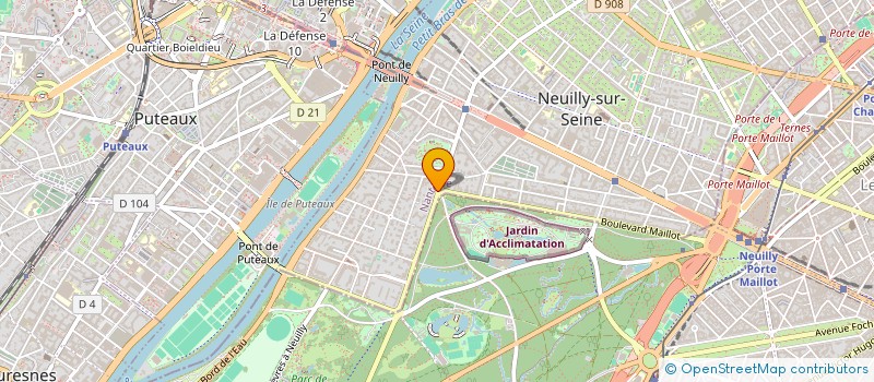 localisation de l'entreprise SCI JULAXOL à NEUILLY-SUR-SEINE