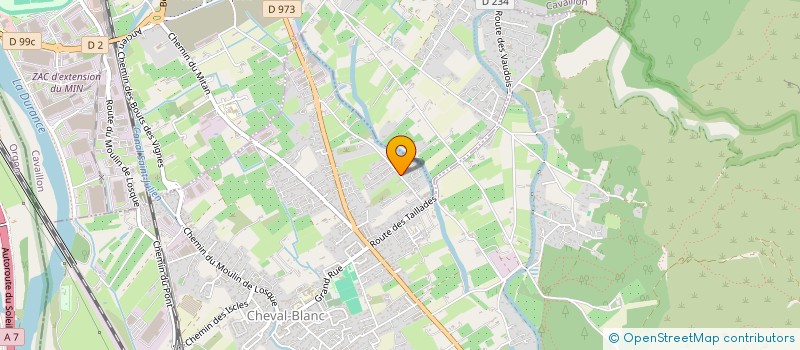 localisation de l'entreprise SCI JULE  CHEVAL-BLANC