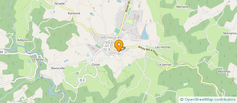 localisation de l'entreprise SCI JULEA  SILHAC