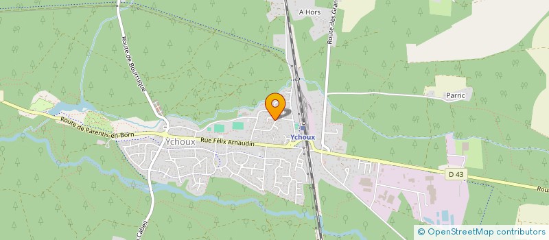 localisation de l'entreprise SCI JULEM  YCHOUX