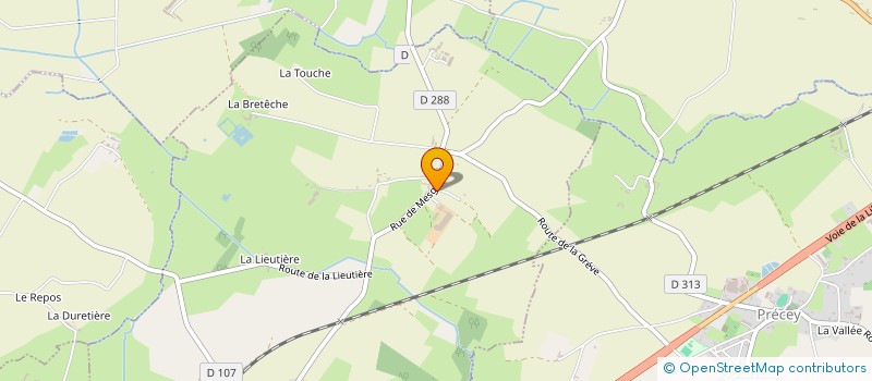 localisation de l'entreprise SCI JULENY  SERVON