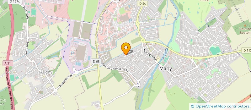 localisation de l'entreprise SCI JULEO à MARLY