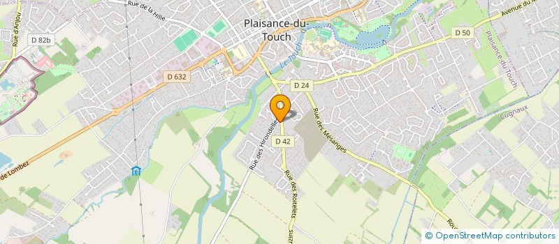 localisation de l'entreprise SCI JULES  PLAISANCE-DU-TOUCH