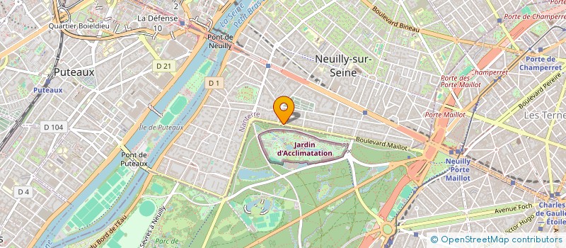 localisation de l'entreprise SCI JULES à NEUILLY-SUR-SEINE