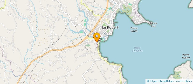 localisation de l'entreprise SCI JULES à LE ROBERT
