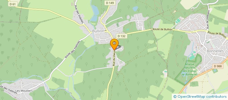 localisation de l'entreprise SCI JULES  BULLION