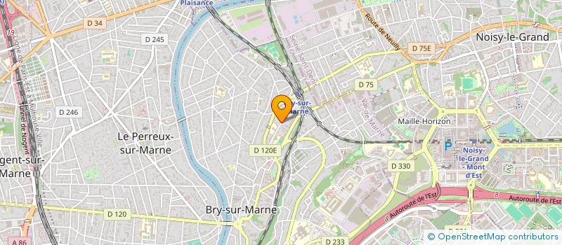 localisation de l'entreprise SCI JULES  BRY-SUR-MARNE