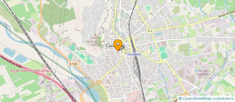 localisation de l'entreprise SCI JULES  CAVAILLON