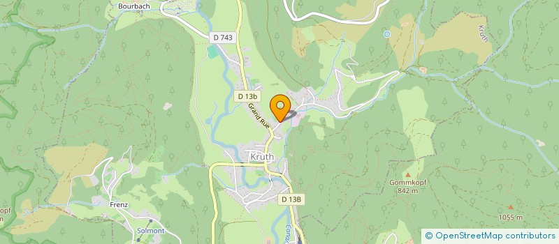 localisation de l'entreprise SCI JULES  KRUTH