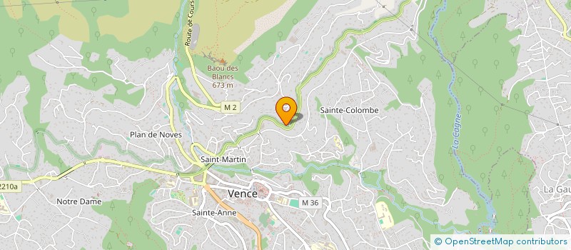 localisation de l'entreprise SCI JULES  VENCE