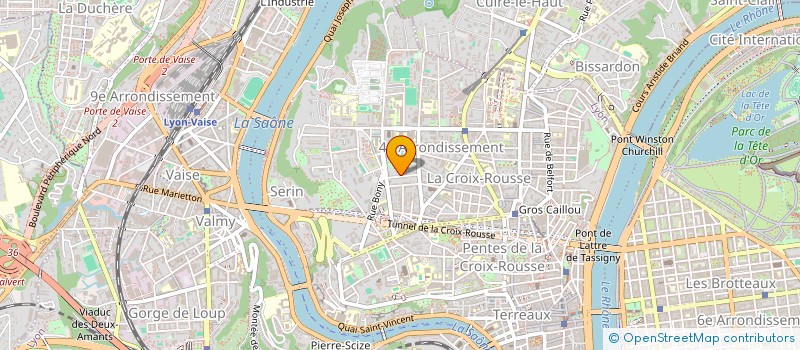 localisation de l'entreprise SCI JULES  LYON