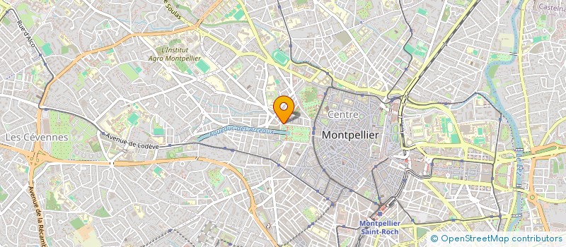 localisation de l'entreprise SCI JULES à MONTPELLIER
