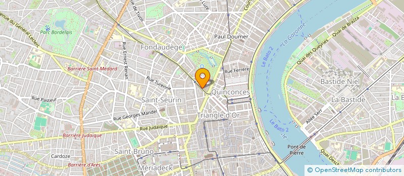 localisation de l'entreprise SCI JULES.C  BORDEAUX