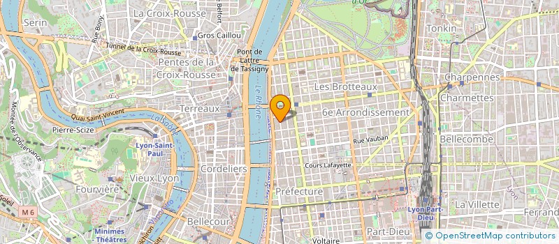 localisation de l'entreprise SCI JULES ET INES  LYON