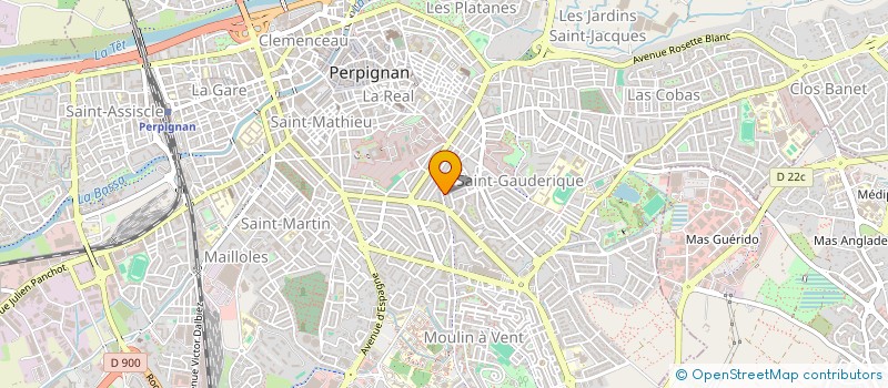 localisation de l'entreprise SCI JULES ET JULIETTE à PERPIGNAN