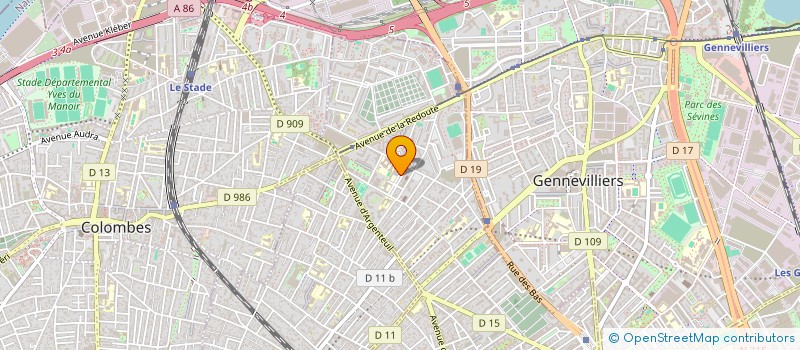 localisation de l'entreprise SCI JULES FERRY à ASNIERES-SUR-SEINE