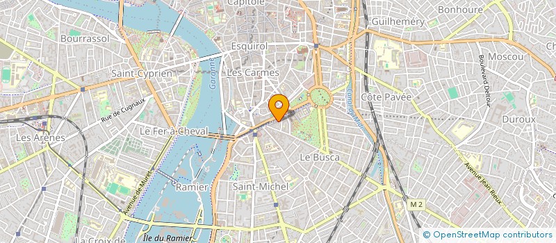 localisation de l'entreprise SCI JULES FERRY  TOULOUSE