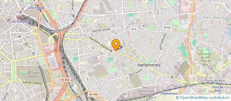 localisation de l'entreprise SCI JULES FERRY à LILLE