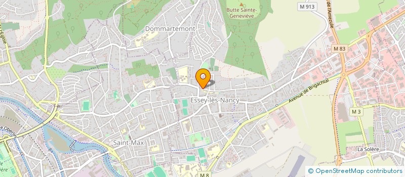 localisation de l'entreprise SCI JULES FERRY  ESSEY-LES-NANCY