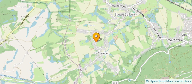 localisation de l'entreprise SCI JULES FERRY à EVETTE-SALBERT