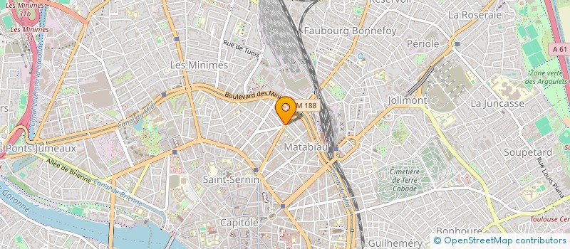 localisation de l'entreprise SCI JULES GUESDE à TOULOUSE