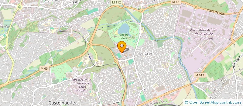 localisation de l'entreprise SCI JULES GUESDE à LE CRES