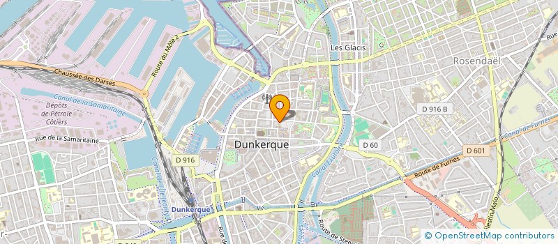 localisation de l'entreprise SCI JULES HUGO ROSE à DUNKERQUE
