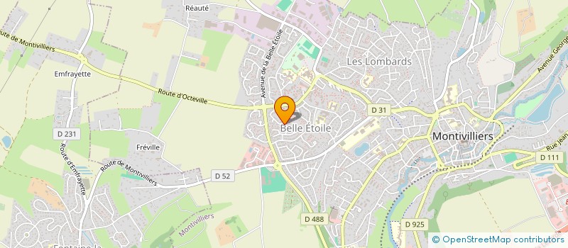 localisation de l'entreprise SCI JULES LECESNE  MONTIVILLIERS