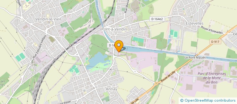 localisation de l'entreprise SCI JULES & MARGAUX  PONT-A-VENDIN